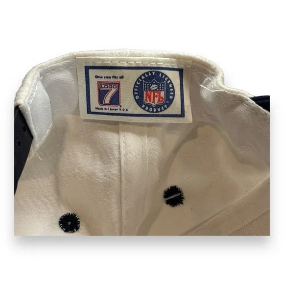 Vintage NFL 1999 Super Bowl XXXIII Atlanta Falcons Logo 7 Snapback Cap Hat OSFM - Picture 5 of 6